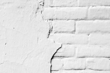 Brick texture with scratches and cracks