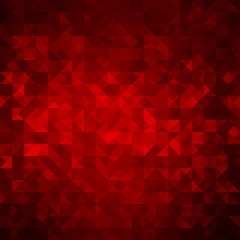 Poster - Abstract red colorful vector background
