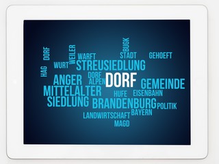 Canvas Print - Dorf