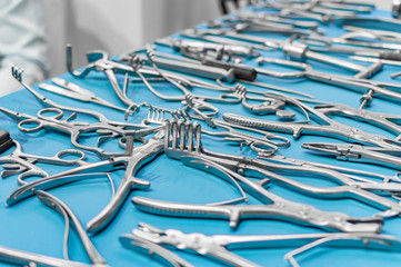 Various type of surgical tools