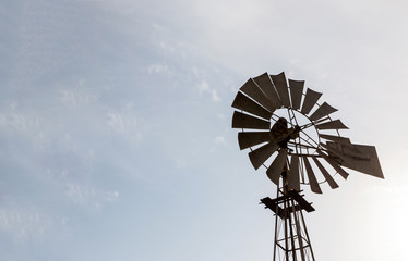 windmill silhouette