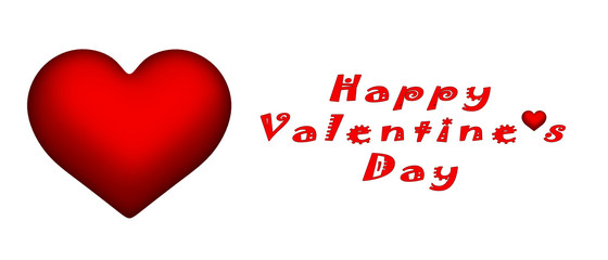 Wall Mural - happy valentine's day