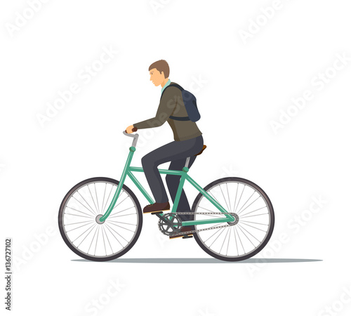 riding a bike everyday