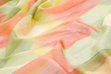 multicolored background luxury cloth or wavy folds of grunge silk texture satin 