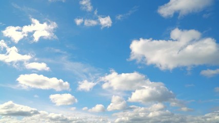 Wall Mural - the clear sky with a cloud