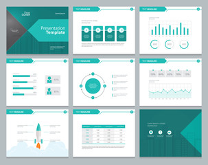 Poster - presentation background design template with  infographic elements design for  brochure, Annual report,  book with cover background design