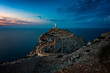 Lighthouse at Cap Formentor Mallorca at dusk
