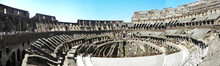 The Interior Of The Coliseum Of Rome