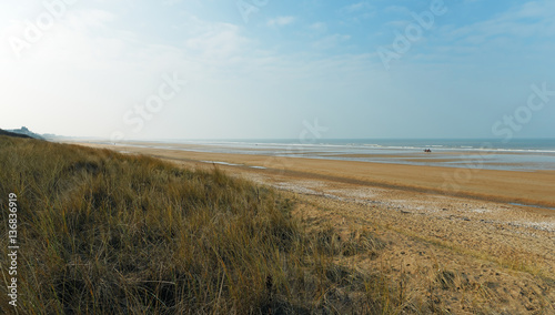 Plage De Cabourg En Normandie Acheter Cette Photo Libre De