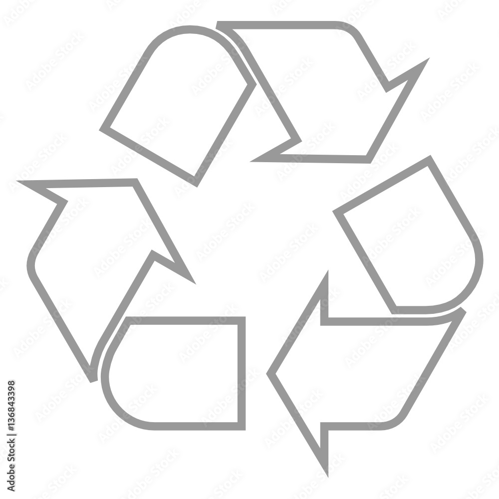 logo-recyclage-moderne-stock-vector-adobe-stock
