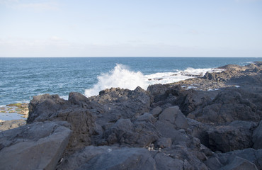 Wall Mural - Rocks lava.