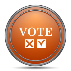 Canvas Print - Vote icon