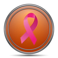 Sticker - Breast cancer ribbon icon