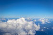 Clouds at 29,000 feet altitud