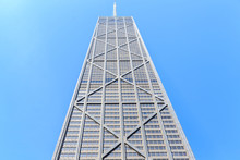 John Hancock Building In Chicago Illinois, USA.