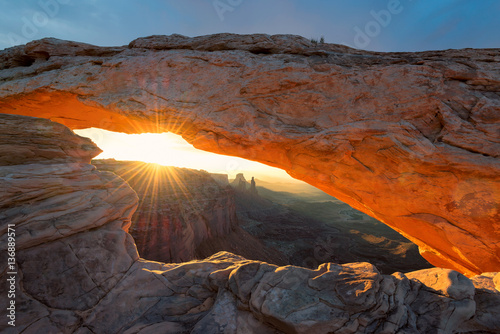 Sunrise at Canyonlands National Park, Utah.