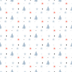 white X-mas pattern for background papper