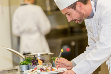 Wall Mural - Chef Portrait in kitchen