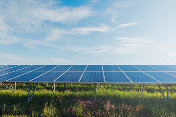 solar power plant to innovation of green energy for life