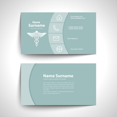 Wall Mural - Business card