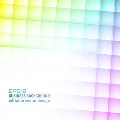 Poster - Abstract vector colorful square background.