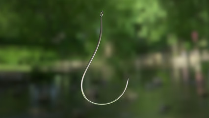 FIshing hook without barb