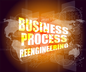 Poster - business process reengineering interface hi technology
