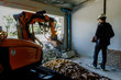 © Ekkasit A Siam - Robot Equipment is destroying the walls of the house