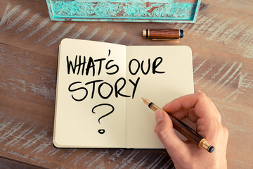 Wall Mural - question what is our story ?