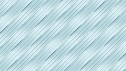 Aufkleber - White wave band abstract surface pattern. 3d rendering