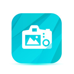 Poster - Creative Glass App Icon - Vector