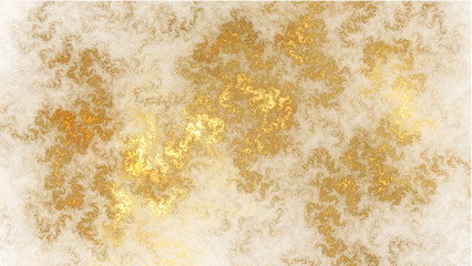 Wall Mural - Abstract gold pattern on a light background