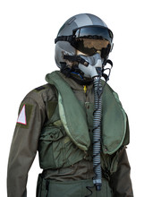 Clothing For Pilots Or Pilots Suit On White Background