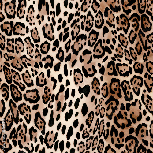Fotografía  Natural Leo print - animal seamless background