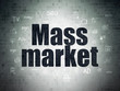© Maksim Kabakou - Marketing concept: Mass Market on Digital Data Paper background