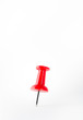© kintarapong - Close up red push pin isolated on white background