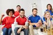 © Syda Productions - friends or football fans watching soccer at home