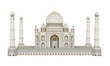 Taj Mahal Isolated