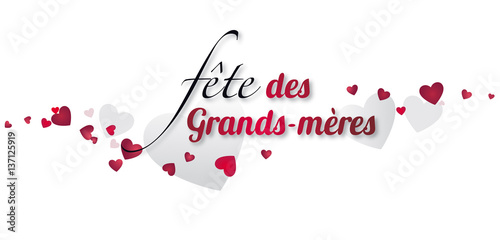FÊTE DES GRANDS-MÈRES BANNIÈRE Vecteur Stock | Adobe Stock