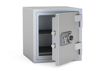 Poster - Safe Box With Combination Lock, 3D rendering