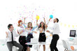© Africa Studio - Business colleagues having party at office