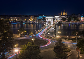 Chain Bridge in Budapest