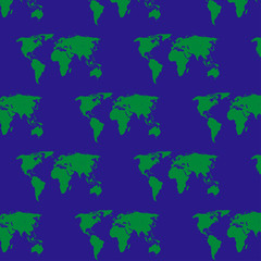  earth map design