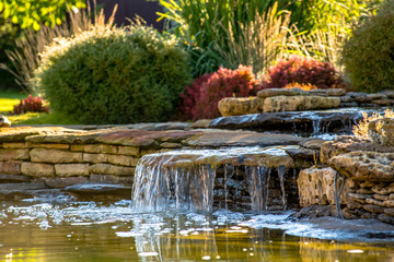 beautiful landscaping with beautiful plants and flowers