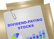 Dividend-Paying Stocks concept