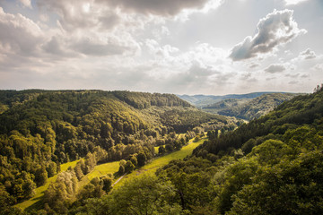 the harz is mid-range mountains that has the highest elevations in northern germany and its rugged t