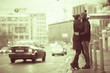 © kichigin19 - couple embracing on a walk Moscow