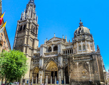 13th-century High Gothic Catedral Primada Santa Maria De Toledo (The Primate Cathedral Of Saint Mary Of Toledo), Spain