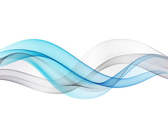 Wall Mural - Abstract motion wave illustration