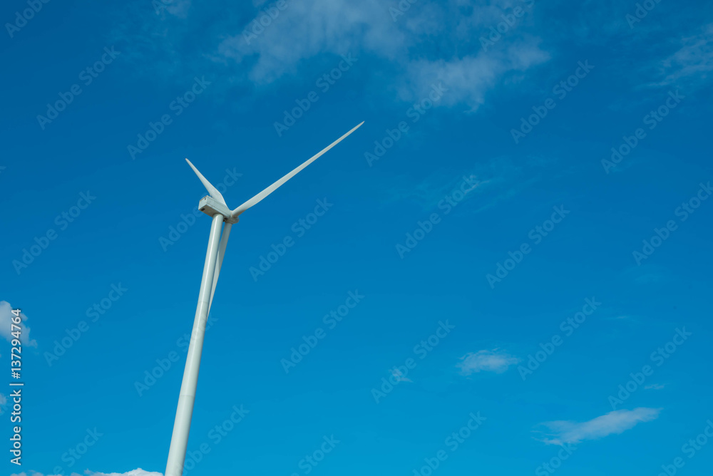 Power supply from the turbine blades to help reduce global warming.